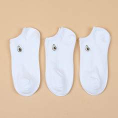 Носки с вышивкой 3 пары Shein