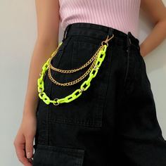 Цепочка для брюк из акрила и металла Shein