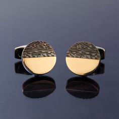 1 пара мужские круглые запонки Shein