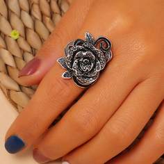 Кольцо с цветочным декором Shein