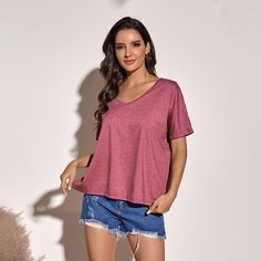 Однотонный топ Shein