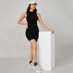 Одноцветный Повседневный Платье Shein