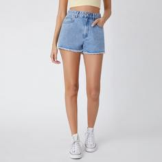 Джинсовые шорты с карманом Shein