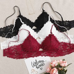 3 пакета кружевной бюстгальтер Shein