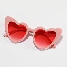 Солнцезащитные очки в оправе сердечка Shein