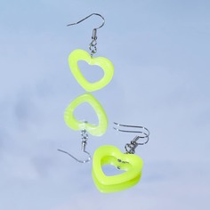Серьги-подвески в форме сердца Shein