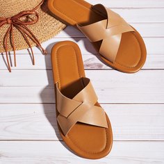 Одноцветный Модный Сандалии/босоножки Shein