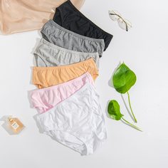 Одноцветный Трусики Shein