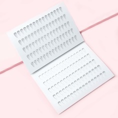 160шт карта дисплея цвета накладных ногтей Shein