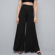 Однотонные широкие брюки Shein