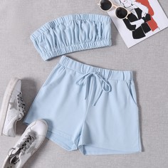 Короткий топ и шорты Shein