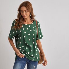 Блуза с цветочным принтом Shein