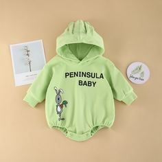 на пуговицах Мультяшный принт Боди для малышей Shein