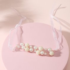 Браслет с искусственным жемчугом для девочек Shein