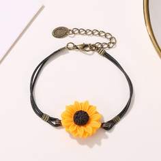 Браслет с цветком для девочек Shein