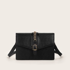 Одноцветный Элегантный Сумка через плечо Shein