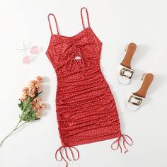 узел Сердечко Бохо Платье Shein