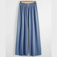 Одноцветный Повседневный Брюки Shein