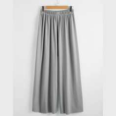 Однотонные широкие брюки Shein