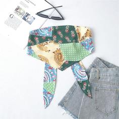 Топ без бретелек с узлом сзади и принтом Shein