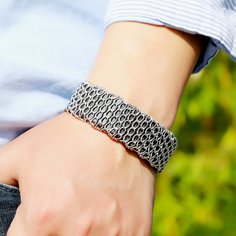 Мужской широкий браслет Shein