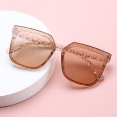 Детские блестящие солнцезащитные очки Shein