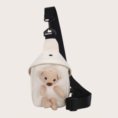 Детская сумка-слинг с медведем Shein