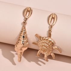 Серьги-подвески с ракушкой Shein