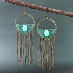 Металлические винтажные серьги Shein