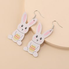 Серьги-подвески с животным узором Shein