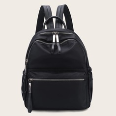 Минималистский рюкзак с карманом Shein