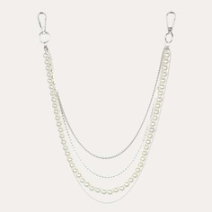 Многослойная цепочка для брюк с искусственным жемчугом для девочек Shein