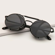 Мужские круглые солнечные очки Shein