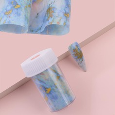 1шт наклейка для ногтей с мраморным узором Shein