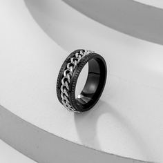 Кольцо с цепочкой для мужчин Shein