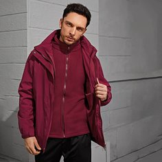 Спортивный Мужские Спортивные Куртки Shein