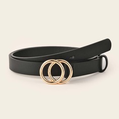 Пояс с пряжкой размера плюс Shein