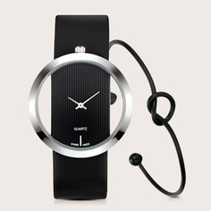 1шт стрелочные часы и 1шт браслет Shein