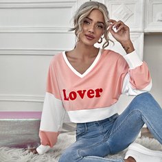 Сердечко Повседневный Свитшоты Shein