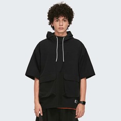 Мужская толстовка на кулиске с карманом Shein