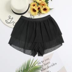 Одноцветный Накидки Shein