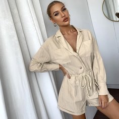 Комбинезон на кулиске с карманом Shein