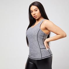 Спортивная майка размера плюс Shein