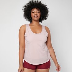 Однотонная спортивная майка размера плюс Shein