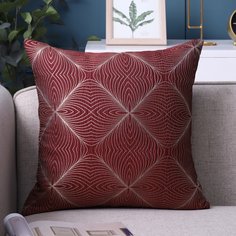 Чехол для подушки с геометрическим узором без наполнителя Shein