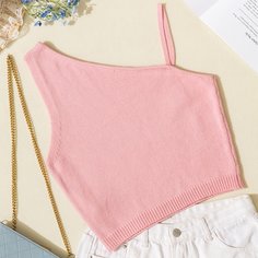 Асимметричный короткий топ Shein