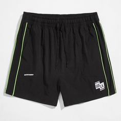 Спортивный Мужские спортивные шорты Shein