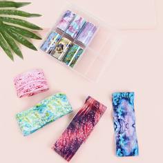 10 рулонов наклейка для ногтей с узором Shein