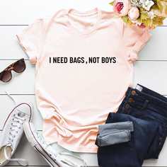 Лозунг Повседневный Футболки Shein