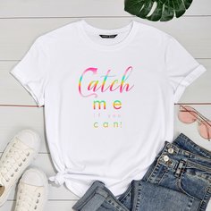 Лозунг Повседневный Футболки Shein